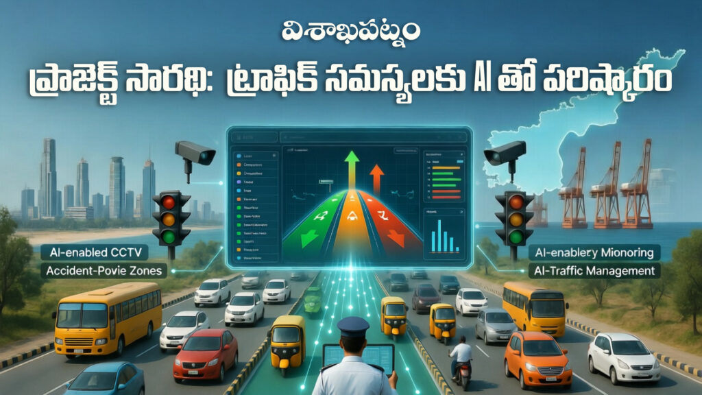 Visakhapatnam: Check for traffic problems... Solution with AI-DTv Telangana