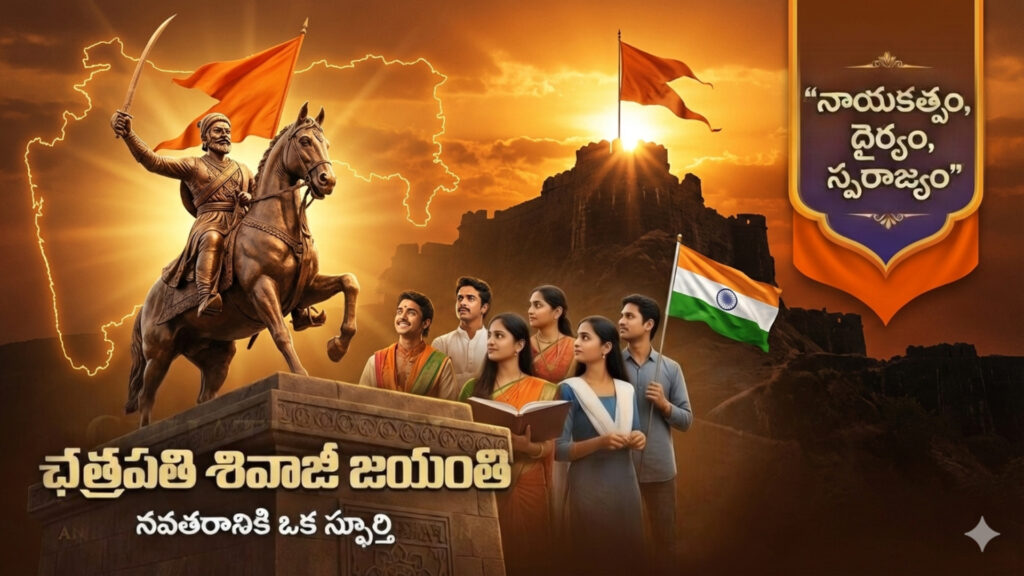 Chhatrapati Shivaji Jayanti: A name synonymous with courage and patriotism.. an inspiration to the new generation-DTv Telangana