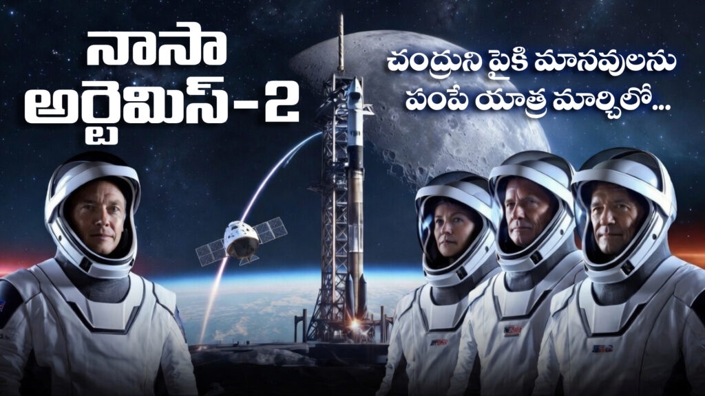 NASA to send humans to the moon in March: Artemis-2 mission...DTV Telangana