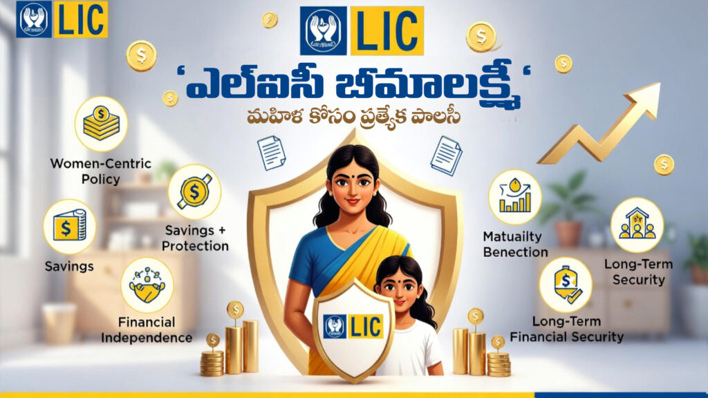 'LIC Bima Lakshmi': A special policy for women-DTv Telangana