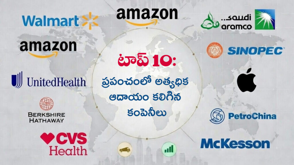 Top 10: Companies with the highest revenue in the world-DTv Telangana