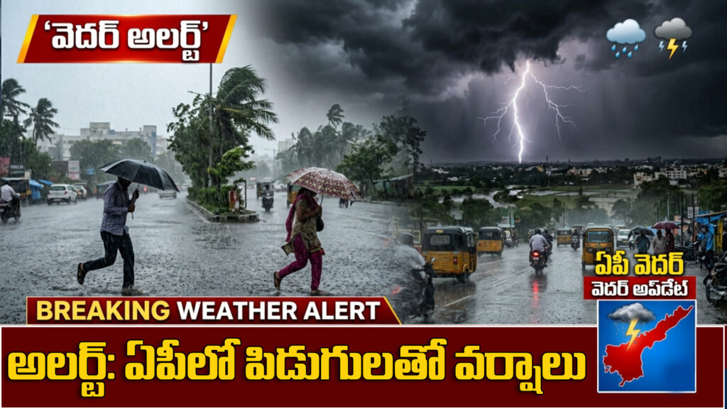 Alert: Thunderstorms and rain in AP-DTv Telangana