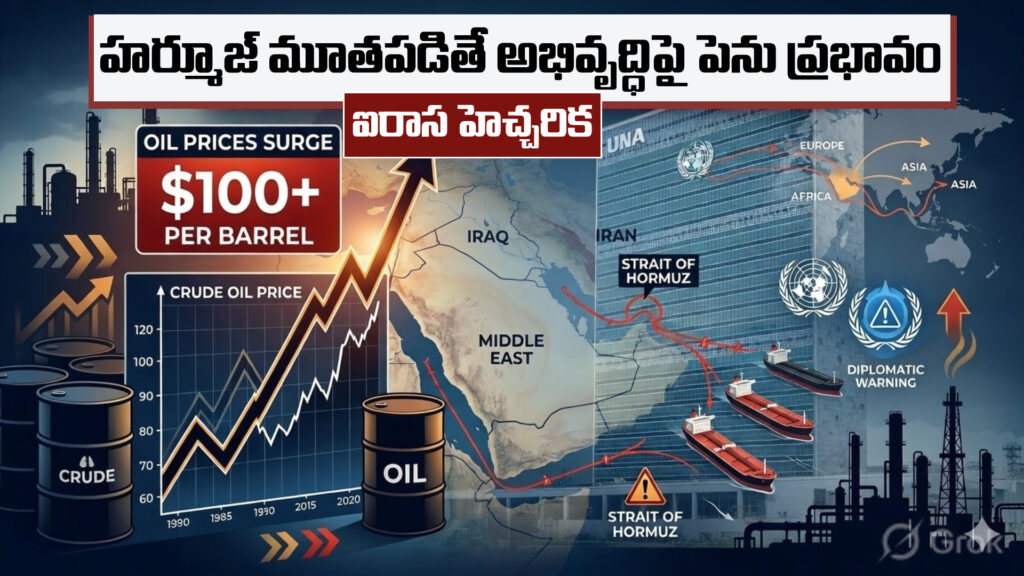 Oil prices could soar if Hormuz closes: UN warns-DTv Telangana