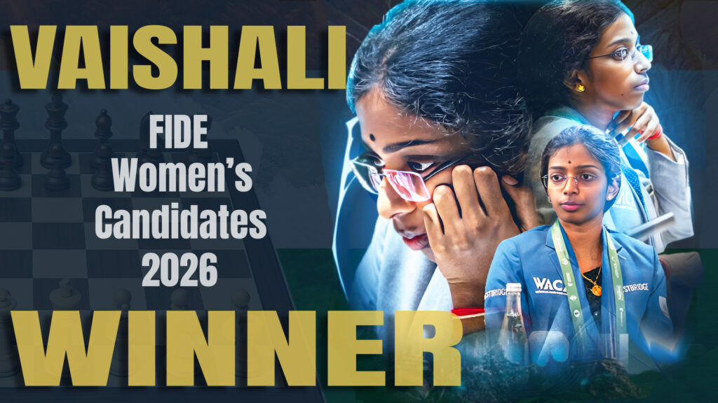 Vaishali: FIDEWomen Candidates 2026 Chess Winner-DTv Telangana