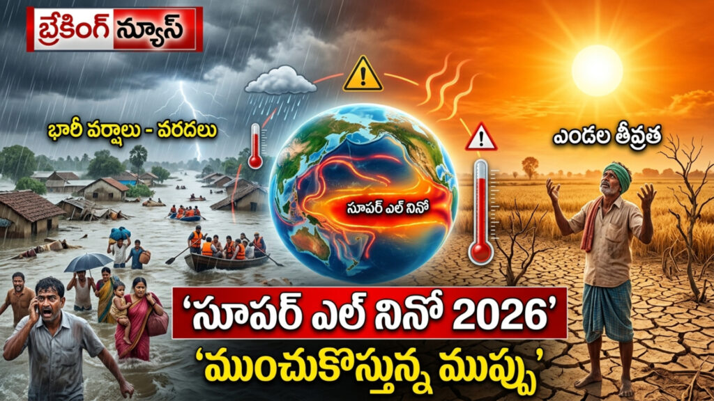 "Super El Niño 2026"-DTv Telangana