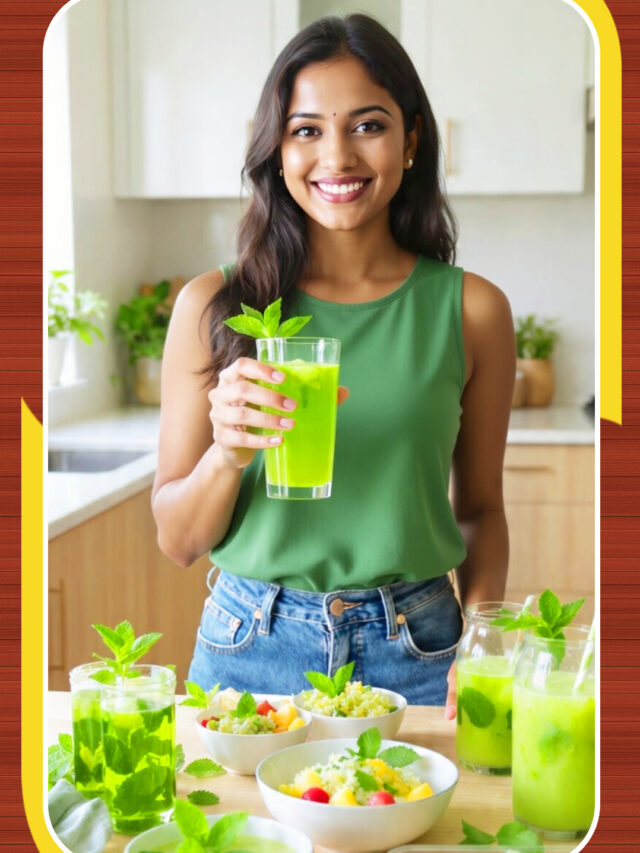 పుదీనాతో చేసే ఆరోగ్యకర వంటలు | Healthy recipes made with mint-DTv Telangana