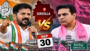 కేటీఆర్ కంచుకోటలో కాంగ్రెస్ భారీ సభ.. సెప్టెంబర్ 30న సిరిసిల్లకు రేవంత్