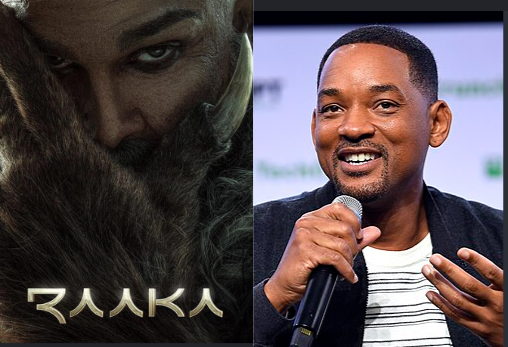 Will Smith's 'Raka' poster leaked in a mass look: The picture is trending wildly on the internet