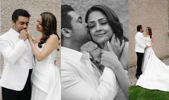 Suriya-Jyothika Renew Wedding Vows After 20 Years in Front of Their Children