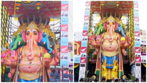 ఖైరతాబాద్‌ బడా గణపతి దర్శనానికి పోటెత్తిన భక్తులు